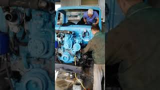Переоборудовали газ 3307 на дизель. Первый запуск.