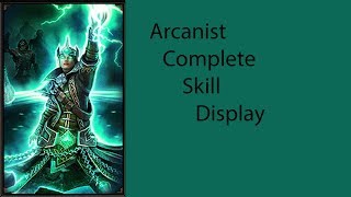 Arcanist Skill Display Grim Dawn