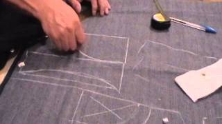 Video 2 de 2 Como se utiliza un pantalón como molde. 2 de 2