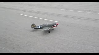 Amazing FMS P40 Flyby sounds