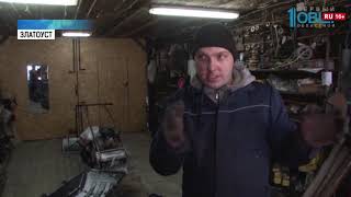 Умелец создал смодельный снегоуборщик