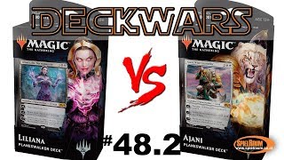 Deckwars 48 - M19 Planeswalker Decks: Liliana VS. Ajani - Gameplay [DE]