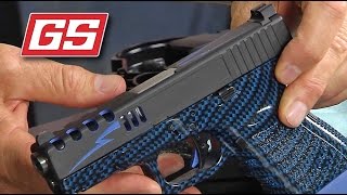 Blue LIghting on a Glock 19