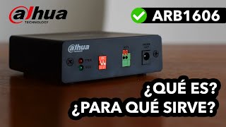 Unboxing Dahua ARB1606 (Alarm Box) ¿Qué es y para que sirve? - Hurin Seguridad Electrónica