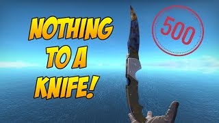 5$ To A Knife! CSGO500.COM (CS:GO Betting)
