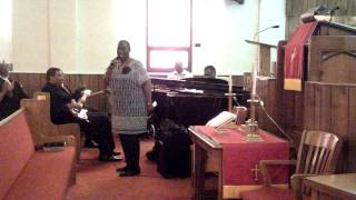 Deacon Willie Lester singing You Can't Make Me Doubt Him