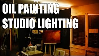 Oil Painting Studio Lighting : 10 tips to have good light conditions for painting