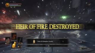 Dark Souls III * NG * SL1 * Champion Gundyr Parry
