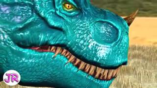 T - Rex | Dinosaurs Battle | EP.1 | By JR Kids World