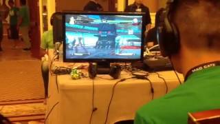 Ryo ren 阿仁 vs Mr. Kof_野台5_20120706