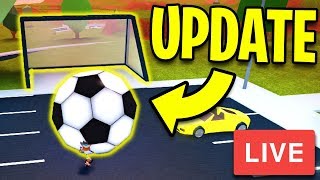? Jailbreak SEASON 2 NEW UPDATE! FREE SOCCER BALL RIMS! LEVEL UP FAST MAX LEVEL! | Roblox Jailbreak