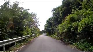 ミラー型ドライブレコーダー(CARM-TF-1080P)撮影.香川県道6号線/広域農道