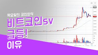 비트코인sv 급등 이유?
