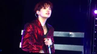181013 BTS SUGA SEESAW LIVE AMSTERDAM [FANCAM]