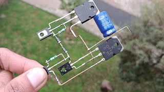 DIY AMPLIFIER WITH TRANSISTOR D718, BD139 & BD140