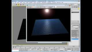 3 Ds MAX Dalgalanan Su Yapımı