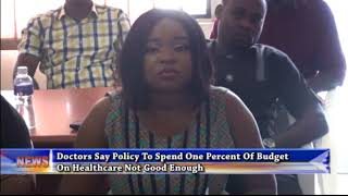 Doctors say policy to spend N50B of budget on health not good enough
