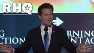 Matt Gaetz: Ugly Women Shouldn't Worry About Abortion Rights
