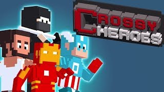 Crossy Heroes: Avengers of Smash City - My Man!!!! [Android Gamelay, Walkthrough]
