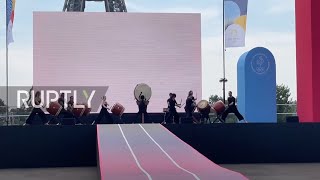 France: Giant Olympics fan zone opens underneath Eiffel Tower