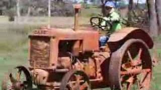 Vintage 1936 Case Tractor