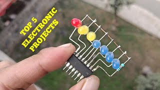 TOP 5 ELECTRONIC PROJECTS WITH IC D8002, UN2003, & TRANSISTOR MJE13007