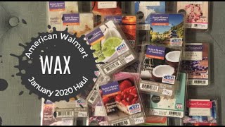 US Walmart Wax Haul: January 2020