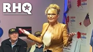 Sarah Palin CANNOT Believe She Lost! (Watch)