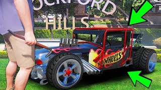 БИТВА АВТОУГОНЩИКОВ В ГТА 5 ОНЛАЙН. УГНАЛ В ДОРОГОМ РАЙОНЕ ТАЧКУ HOT WHEELS! БИТВА ВОРОВ ГТА 5!