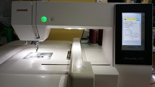 #7 JANOME MC 500E. Перевод в нужный формат.