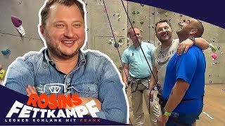 Kletterhalle: ,,Der Verlierer muss einen BH tragen'' | 3/11 | Rosins Fettkampf | Kabel Eins