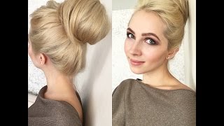 Урок 15. Классический высокий пучок. Прически на себе