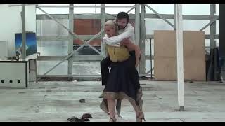 High heels piggyback ride - #LiftAGuyChallenge