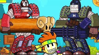 Дэн мужик драки, ниндзя - БОСС - Игра как мультик для детей - Dan the man (3) - Мультик для детей