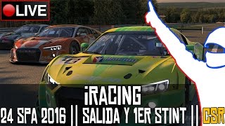 iRacing || 24h de Spa 2016 || Salida y 1er stint || Cronos SimRacers