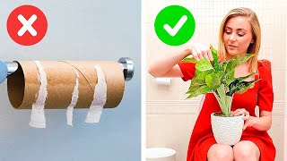 Funny Restroom Moments, Bathroom Tricks And Hacks