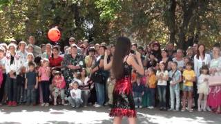 Виктория Оганисян 10 лет - Девичий ответ Баскову - Шарманка