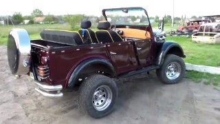 Реконструкция автомобиля газ 69.Reconstruction of the car GAZ-69.