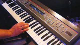Ensoniq SQ-80 + Roland Juno-60 + TR-606 - New Wave style synthesizer jam