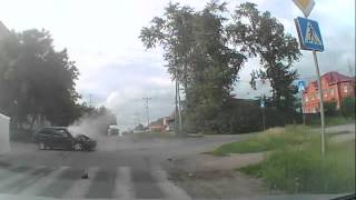 авария в городе Ишим 06.06.2012 год.