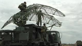 Развертывание РЛС «Каста» на учении подразделений ПВО в Ростовской области