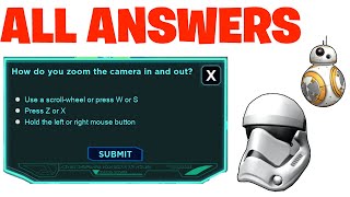 ALL ANSWERS ROBLOX STAR WARS CREATOR CHALLENGE