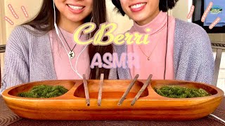 ASMR SEA GRAPES (Extreme Popping and Crunchy EATING SOUNDS) NO TALKING | CBerri ASMR