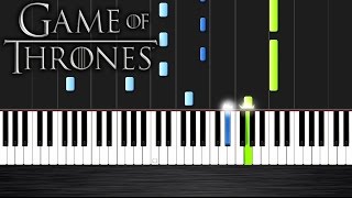 Game of Thrones - Light of the Seven / Hear me Roar by Taioo - Piano Cover/Tutorial