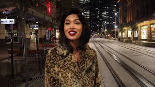 Sydney Streets at Night, Central Business District.