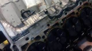 Снятие гбц ОМ 604 мерседес w210(3)