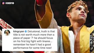 Devin Haney & Ryan Garcia Trade HEATED Jabs On Social Media