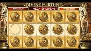 С подписчиками, срываем джекпот в Divine Fortune