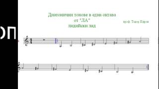 "ЛА" Лидийски лад #gerganovwoodcraft #music #bulgaria