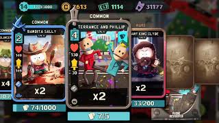 South park: Phone Destroyer. Best friends event. New card - Terrance and Phillip.